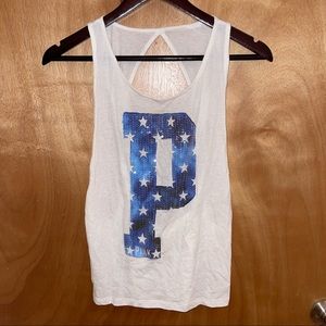 Victoria’s Secret Pink Backless Tank Top